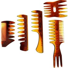 Gaman 5'li Saç Şekillendirme Tarak Seti Salon, Berberler, Kuaförler ve Evde Kullanım Için