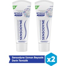Sensodyne Uzman Beyazlık Derin Temizlik 75ML X2