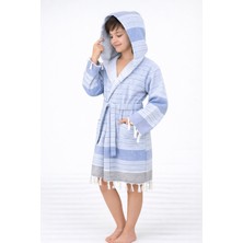Emillie Mira Çocuk Havlu Peştemal Bornoz Unisex - % 100 Pamuk