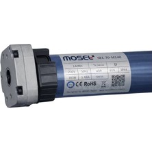 Mosel Sel 70-M140 Nm Redüktörlü Tüp Kepenk Motoru (Ø70 Lık Boru Uyumlu)