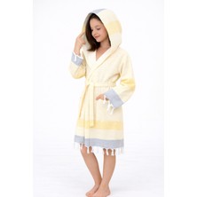 Emillie Mira Çocuk Havlu Peştemal Bornoz Unisex - % 100 Pamuk