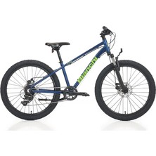 Bianchi XR24 24 Jant 8 Vites Mekanik Disk Fren Çocuk Bisikleti - Ca: Mavi / Yeşil