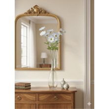 Yasima 4 Kafalı 75 cm Mavi Papatya Ev Dekorasyon ve Vazo Süsü