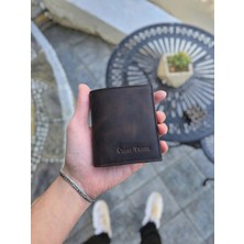 Visso 111 Deri Isme Özel Bozuk Para Cepli Cüzdan