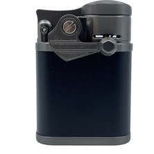 Parmida 4 Pürmüz Alevli Masa Tipi Puro Çakmağı – Mat Siyah & Antrasit