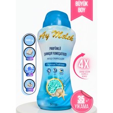 AYMELEK Çamaşır Parfümü 500 gr Çamaşır Yumuşatıcısı Granül Parçacıklı (Okyanus Esintisi)