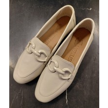 Venüs 25484201 Hakiki Deri Kadın Loafer Ayakkabı