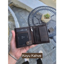 Visso Leather Visso 111 Cepli  Deri Cüzdan Isme Özel Bozuk Para Cepli Fermuarlı Çıtçıtlı Kadın Erkek Çanta