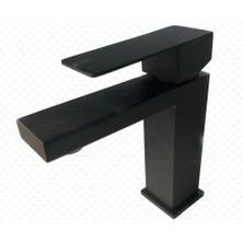 Fleko Rio Black Lavabo Bataryası Modern Tasarım Siyah Renk