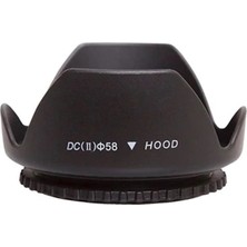 Hlypro 58 mm Vidalı Yaprak Parasoley Canon EF 50 mm f/1.4 Uyumlu Modeller İçin Özel Tasarım