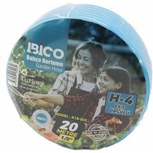 Luz&pos H-4 Eko Örgülü 1/2 20MT.BAHÇE Hortumu
