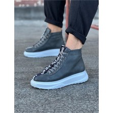 Hkursat HK03 Gri Erkek Yarım Bilek Bot