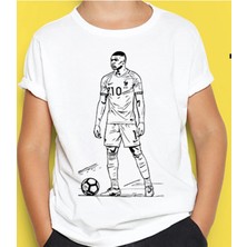 Mbappe Tişört Boyama Seti – Çocuk Full Set Fırçalı, Kreatif Elbise Tasarım Oyunu, 3+ Yaş