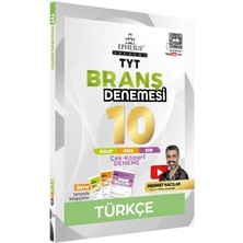 Ephesus Akademi Tyt Türkçe 10 Branş Denemesi