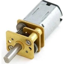 Voltaj 12V 12MM 200RPM Redüktörlü Mikro Dc Motor