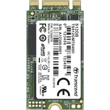 Micron Transcend Mts MTS400I 512GB Sata M.2 2242 Internal SSD TS512GMTS400I Çift Tırnaklı