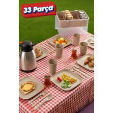 Evle 33 Parça Mega Piknik Seti