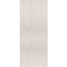Valery Home Loom Bej Yeni Nesil Sisal Yumuşak Dokuma Mutfak Koridor Kilim Kaymaz Pamuk Taban Halı 7102