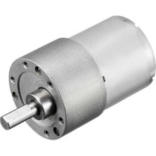 Voltaj 12V 35mm 200RPM Redüktörlü DC Motor