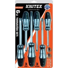 Luz&pos 6pcs Tornavida Seti  6X150 Yıldız - 5X125 Düz-Yıldız - 4X120 Düz-Yıldız - 3X75 Düz