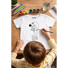 Kral Şakir Tişört Boyama Seti – Çocuk Full Set Fırçalı, Kreatif Elbise Tasarım Oyunu, 3+ Yaş