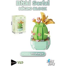 Vagonlife Panlos Micro Block Bitki Serisi 1247 Çiçek Buketi 351 Parça Oyuncak Yapım Seti FFP-1247