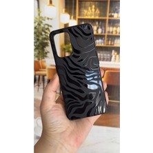 Vip Case Oppo A74 Uyumlu Zebra Desenli Silikon Darbe Emici Klasik Korumalı Rubber Kılıf