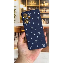 Vip Case Poco F5 Uyumlu Mini Fiyonk Desenli Silikon Darbe Emici Klasik Korumalı Rubber Kılıf