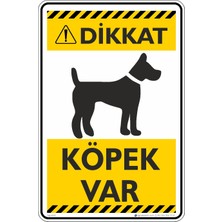 İsg Tabelam 25X35CM/KOMPOZIT/DIKKAT! Köpek VAR/V12