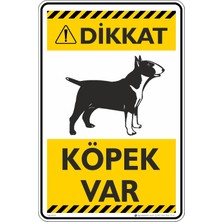 İsg Tabelam 50X70CM/FOSFORLU Kompozit/dikkat! Köpek VAR/V10