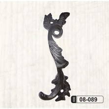 Tigli Tğl Antik Oksit Çekmece Kapak Kulpu Prinç