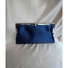 Hegef Bag Kadın Şerit Taş Detaylı Özel Tasarım Özel Gece Abiye Clutch Portföy Abiye Çanta