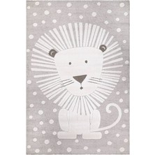 Valery Home Nero Çocuk Antialerjik Yumuşacık Peluş Tuşeli Krem Dokuma Halı Salon Mutfak Koridor Halısı