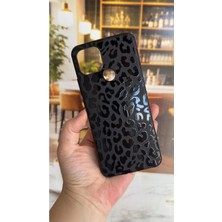 Vip Case Oppo A15 Uyumlu Leopar Desenli Silikon Darbe Emici Klasik Korumalı Rubber Kılıf