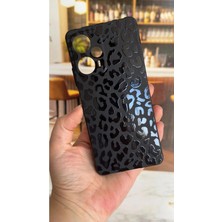 Vip Case Poco F5 Uyumlu Leopar Desenli Silikon Darbe Emici Klasik Korumalı Rubber Kılıf