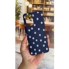 Vip Case Oppo A74 Uyumlu Mini Papatya Desenli Silikon Darbe Emici Klasik Korumalı Rubber Kılıf