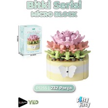 Vagonlife Panlos Micro Block Bitki Serisi 1255 Çiçek Buketi 232 Parça Oyuncak Yapım Seti FFP-1255