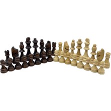 Bıyıklı Tobacco Eser Ahşap Satranç Taşı No: 25