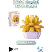 Vagonlife Panlos Micro Block Bitki Serisi 1250 Çiçek Buketi 311 Parça Oyuncak Yapım Seti FFP-1250