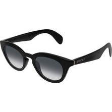 Gucci Gg 1934S 001 47 Unisex Oval Degrade Siyah Kemik Güneş Gözlüğü