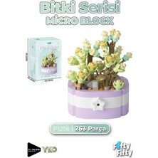 Vagonlife Panlos Micro Block Bitki Serisi 1256 Çiçek Buketi 263 Parça Oyuncak Yapım Seti FFP-1256