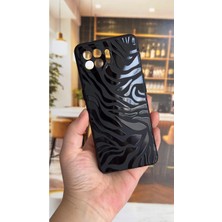 Vip Case Oppo Reno 4 Lite Uyumlu Zebra Desenli Silikon Darbe Emici Klasik Korumalı Rubber Kılıf