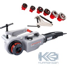 Rothenberger Supertronic 2000 1/2''-2'' Elektrikli El Tipi Pafta Seti