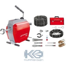 Rothenberger R600 Kanal Açma Makinesi 16+22MM Spiral+Uç Set