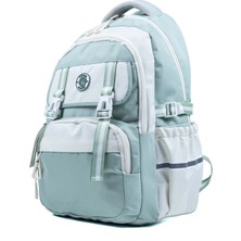 Probag Yeşil Okul Çantası 4 Bölmeli Ortopedik Sırt Destekli Su Geçirmez Ilkokul Ortaokul Sırt Çantası