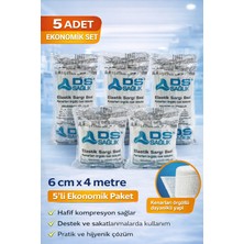 Ds Sağlık Elastik Sargı Bezi 6cm x 4m 5 Adet