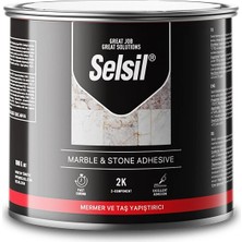 Luz&pos Selsil Mermer - Taş Teneke Seramik Yapıştırıcı 250GR