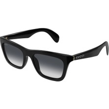 Gucci Gg 1933S 001 53 Unisex Kare Degrade Siyah Kemik Güneş Gözlüğü