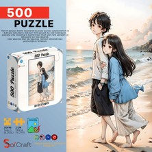 Soi Craft 500 Parça Puzzle Gökyüzü Boyanırken