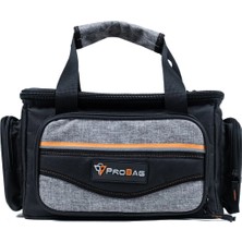 Probag Profesyonel Bez Alet Çantası Çok Bölmeli Suya Dayanıklı Teknik Servis Takım Çantası Organizer